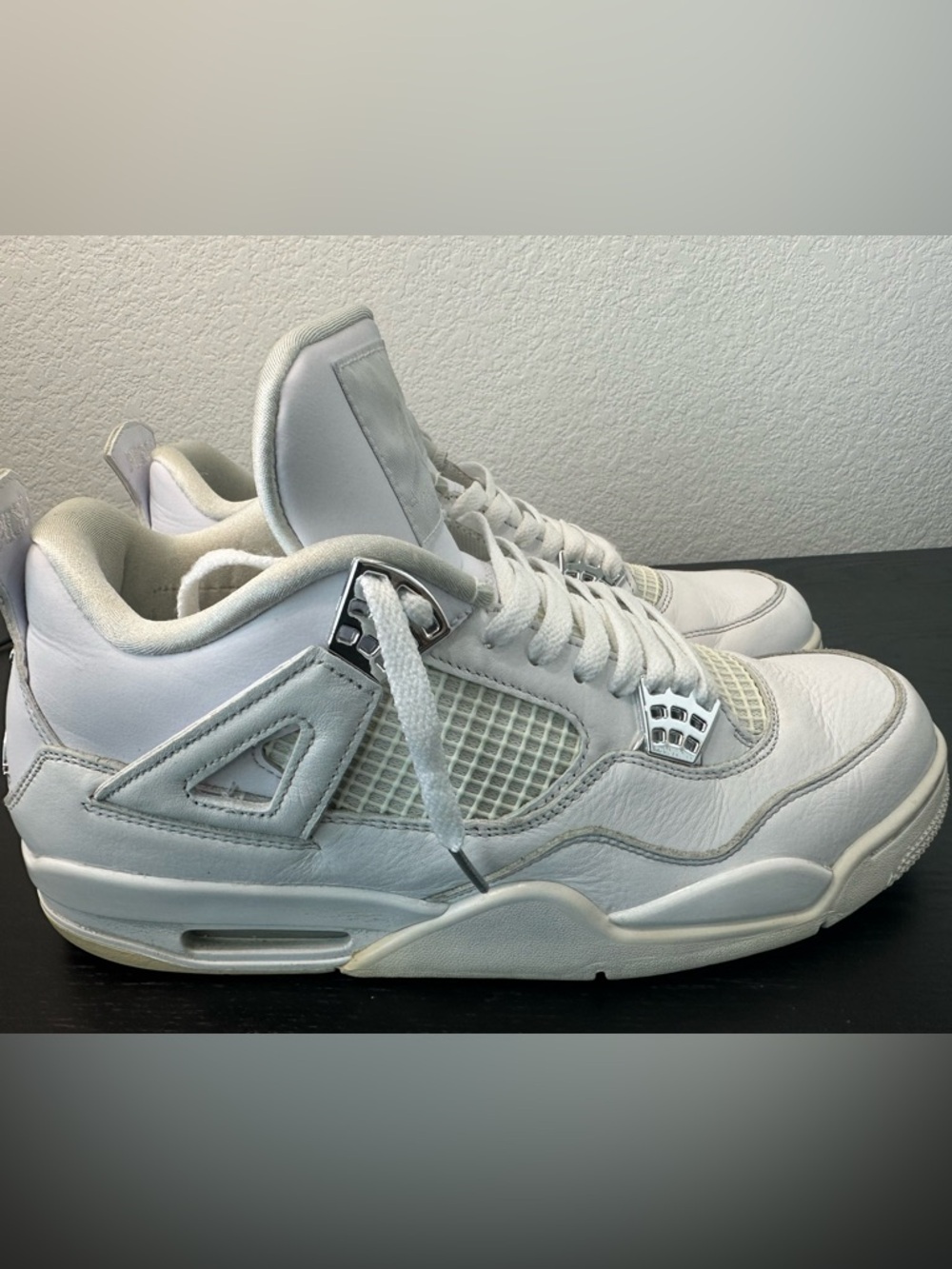 Air Jordan 4 Retro “Pure Money” White